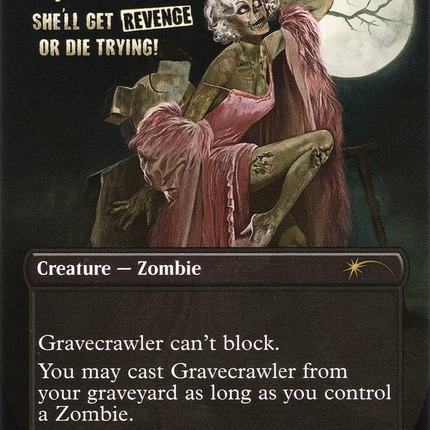 Gravecrawler (Borderless) [Secret Lair Drop]