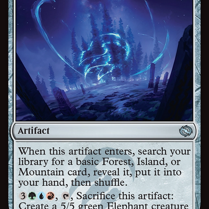 Temur Monument [Tarkir: Dragonstorm] Foil