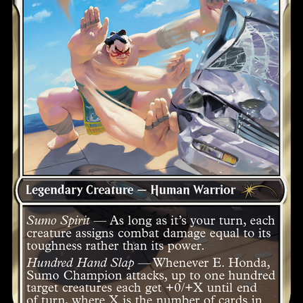E. Honda, Sumo Champion [Secret Lair Drop]