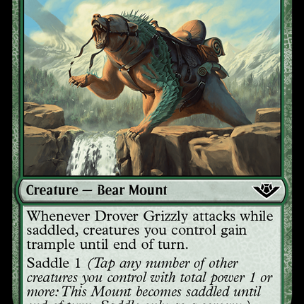 Drover Grizzly [Outlaws of Thunder Junction] Foil
