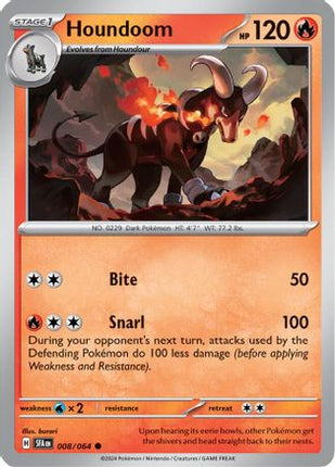 Houndoom - 008/064 [SV: Shrouded Fable]