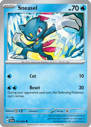 Sneasel - 13/null [SV: Shrouded Fable]