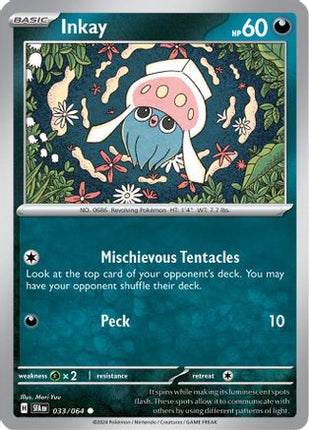 Inkay - 33/null [SV: Shrouded Fable]