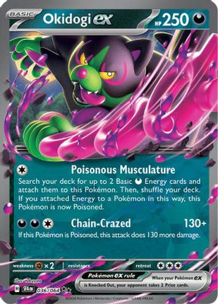 Okidogi ex - 036/064 [SV: Shrouded Fable] Holofoil