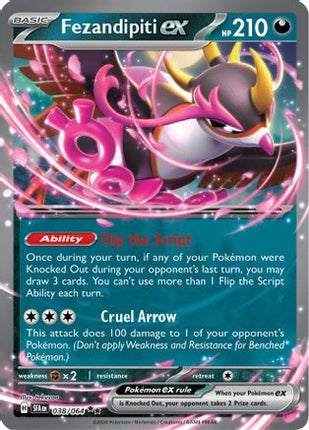 Fezandipiti ex - 038/064 [SV: Shrouded Fable] Holofoil