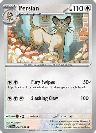 Persian - 049/064 [SV: Shrouded Fable] Reverse Holofoil