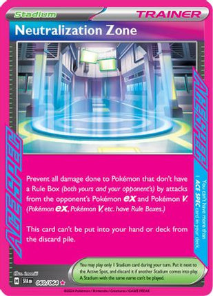 Neutralization Zone - 60/null [SV: Shrouded Fable] Holofoil
