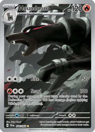 Houndoom - 066/064 [SV: Shrouded Fable] Holofoil