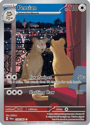 Persian - 078/064 [SV: Shrouded Fable] Holofoil