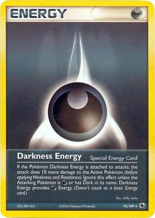 Darkness Energy (Special) - 93/109 (No E-Reader) [Deck Exclusives]