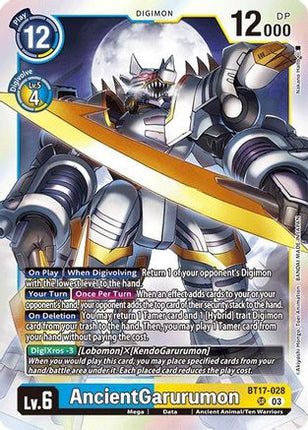AncientGarurumon [BT17-028] [Secret Crisis] Foil