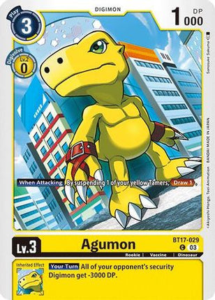Agumon - BT17-029 [BT17-029] [Secret Crisis]