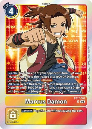 Marcus Damon [BT17-087] [Secret Crisis] Foil