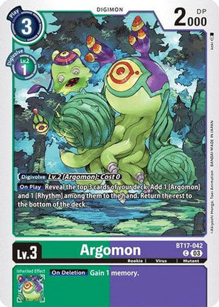 Argomon - BT17-042 [BT17-042] [Secret Crisis]