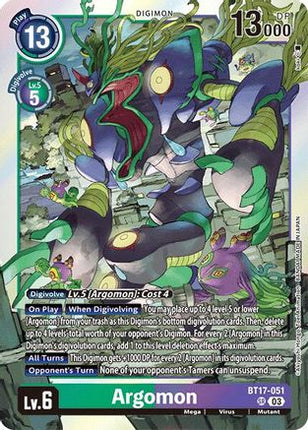 Argomon - BT17-051 [BT17-051] [Secret Crisis] Foil