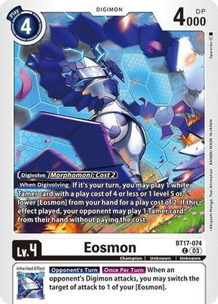 Eosmon - BT17-074 [BT17-074] [Secret Crisis]