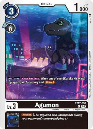 Agumon - BT17-052 [BT17-052] [Secret Crisis]