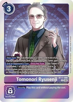 Tomonori Ryusenji [BT17-090] [Secret Crisis] Foil
