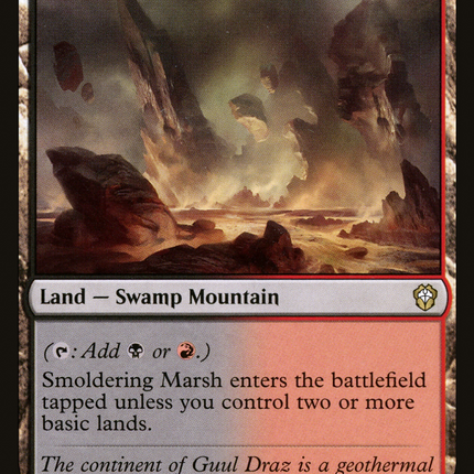 Smoldering Marsh [Dominaria United Commander]