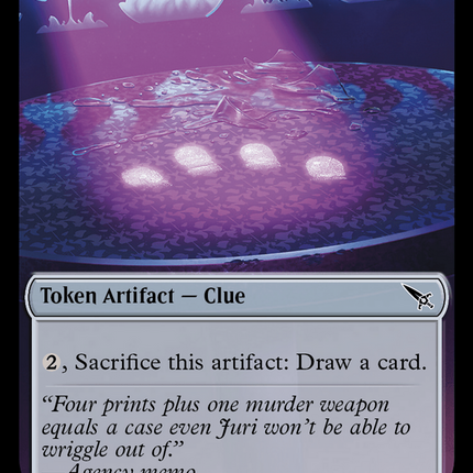 Thopter (0020) // Clue (0014) Double-Sided Token [Murders at Karlov Manor Tokens]