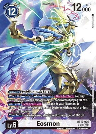 Eosmon - BT17-076 (Alternate Art) [BT17-076] [Secret Crisis] Foil