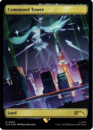 Command Tower (0806) (Rainbow Foil) [Secret Lair Drop Series] Foil