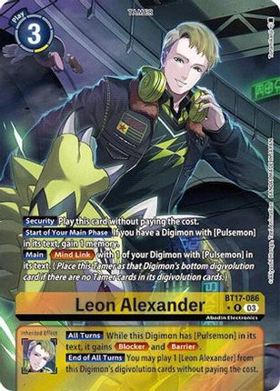 Leon Alexander (Alternate Art) [BT17-086] [Secret Crisis] Foil
