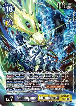 Fenriloogamon: Takemikazuchi (Alternate Art) [BT17-101] [Secret Crisis] Foil