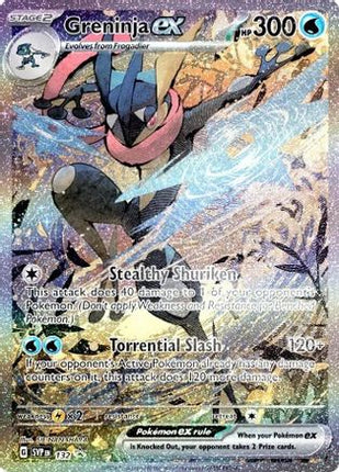 Greninja ex - 132 - 132/null [SV: Scarlet & Violet Promo Cards] Holofoil