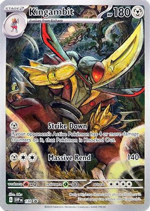 Kingambit - 130 (130) [SV: Scarlet & Violet Promo Cards] Holofoil