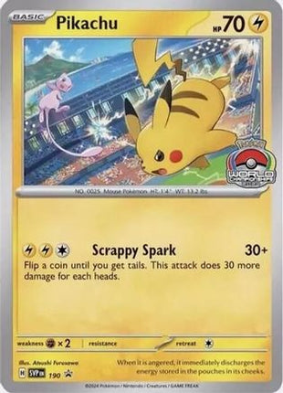 Pikachu - 190 - 190/null [SV: Scarlet & Violet Promo Cards]