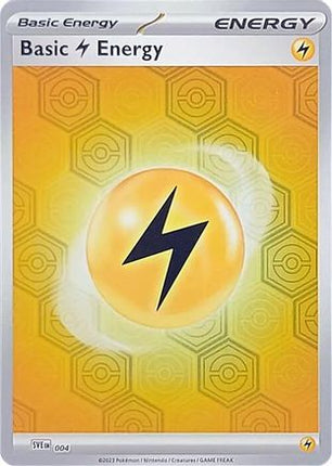 Basic Lightning Energy - 4/null [SV: Shrouded Fable] Reverse Holofoil