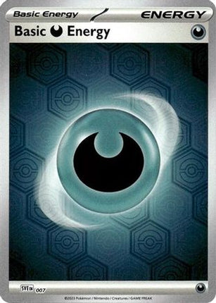 Basic Darkness Energy (Reverse Holofoil) - 7/null [SV: Shrouded Fable] Reverse Holofoil