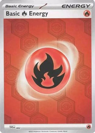 Basic Fire Energy - 2/null [SV: Shrouded Fable] Reverse Holofoil