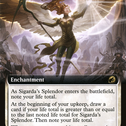 Sigarda's Splendor (Extended Art) [Innistrad: Midnight Hunt]