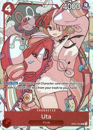 Uta - OP01-005 (Premium Card Collection -Uta-) (OP01-005) - One Piece Promotion Cards Foil