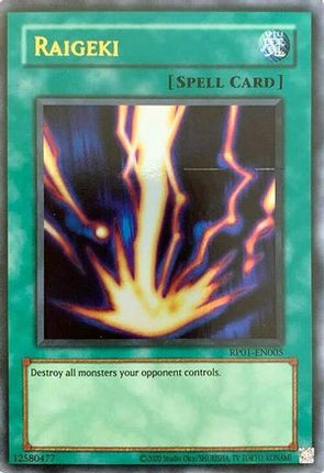 Raigeki (Ultra Rare) [RP01-EN005] Unlimited