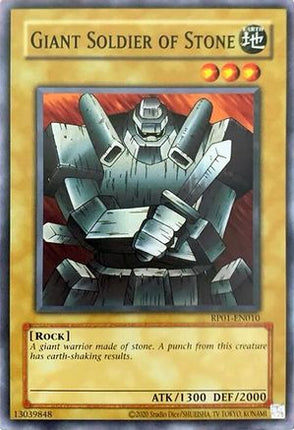 Giant Soldier of Stone (Common / Short Print) [RP01-EN010] Unlimited