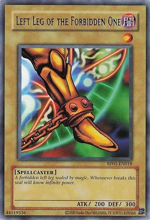 Left Leg of the Forbidden One (Rare) [RP01-EN018] Unlimited