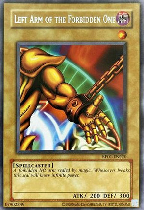 Left Arm of the Forbidden One (Rare) [RP01-EN020] Unlimited