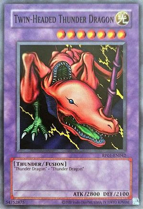 Twin-Headed Thunder Dragon (Common / Short Print) [RP01-EN042] Unlimited