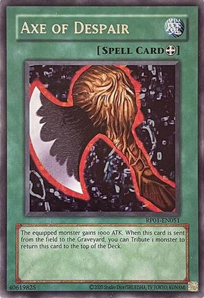 Axe of Despair (Rare) [RP01-EN051] Unlimited