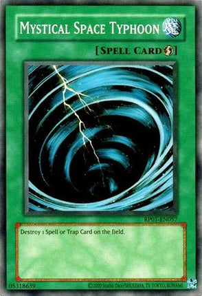 Mystical Space Typhoon (Common / Short Print) [RP01-EN057] Unlimited