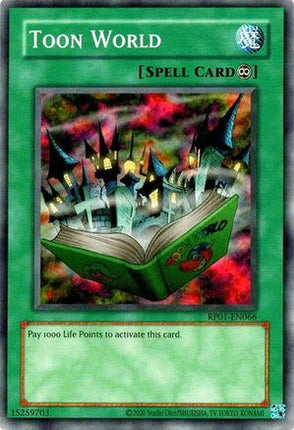 Toon World (Common / Short Print) [RP01-EN066] Unlimited