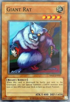 Giant Rat (Common / Short Print) [RP01-EN067] Unlimited