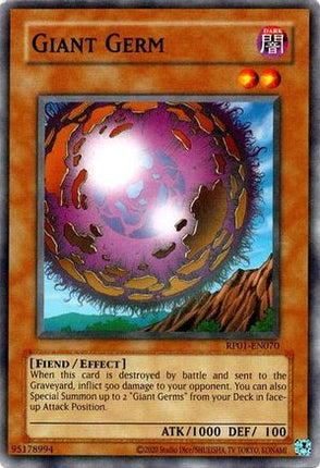Giant Germ (Common / Short Print) [RP01-EN070] Unlimited