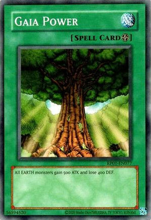 Gaia Power (Common / Short Print) [RP01-EN077] Unlimited