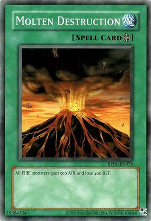 Molten Destruction (Common / Short Print) [RP01-EN079] Unlimited