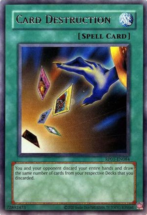 Card Destruction (Rare) [RP01-EN084] Unlimited