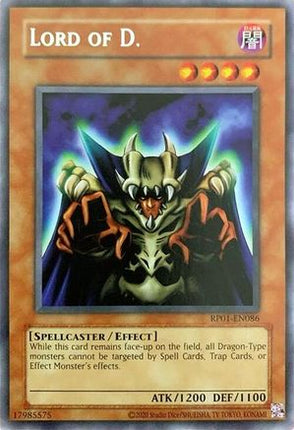 Lord of D. (Rare) [RP01-EN086] Unlimited